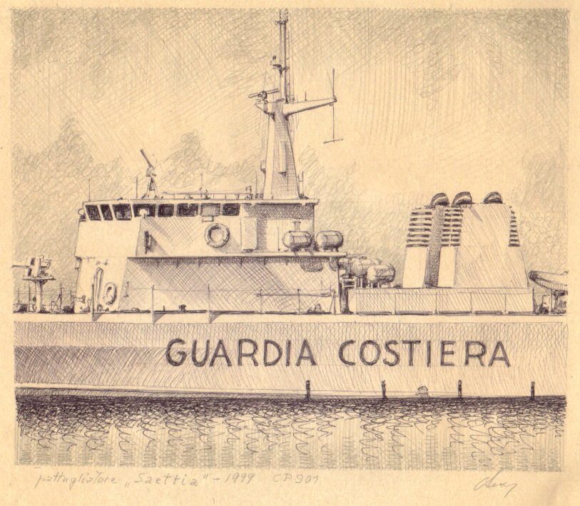 1999 - Guardia Costiera CP901 'Saettia' 